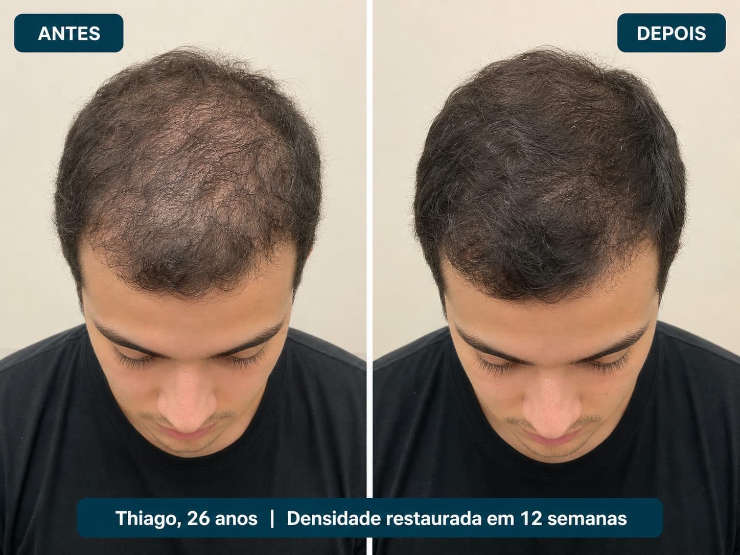 Antes e depois — Difusa — Thiago Ribeiro